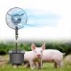 Outdoor Misting Fan With 11 Gallon Tank 25.6in/30in Industrial Fan 3 Cooling Speeds Cooling Fan For Patio, Outside Restaurant, Garage, Gym, Factory Workshop(30in) view 1