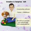 BLING-SURPRISE Custom Bobbleheads Figurines Boy and Dog Pet Fully Customizable with Polymer Clay Personalized Bobbleheads Gifts for Boyfriend Girlfriend Handmade Figurines view 3