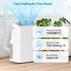 Takywep 15000 Btus Portable Air Conditioner, 3-in-1 Portable AC Unit with Remote Control, Cooling Up to 850 Sq. Ft, Portable Air Conditioners for Home Garage Office, Complete Window Mount Exhaust Kit view 3