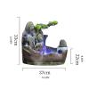 LOVULIFE Office Fountain Tabletop Water Fountain Indoor Relaxation Waterfall Decoration - for Living Room Desktop Home or Office Decor Water Fountain Decor view 2