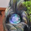 LOVULIFE Office Fountain Tabletop Water Fountain Indoor Relaxation Waterfall Decoration - for Living Room Desktop Home or Office Decor Water Fountain Decor view 4