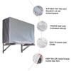 Cabilock 2pcs Cover Air Conditioner Cover and Weather- for Outdoor Units Provides against and Debris view 4