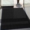 Legendary Doormats Diamond Mats - Fabric Border - Smooth Backing - Red/Black - 2' x 3' view 3