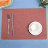 5 Pcs Double Sided Kitchen Placemat Tableware Mat Heat Insulation Leather Available Hot Pad Kitchen Accessories (Color : E) view 4