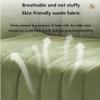 Bean Bag Chair with Foot Stool,Fluffy Lazy Sofa Chair with High Density Sponge Filling,Solid Wood Frame for Reading, Gaming Green-1 view 4