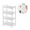 XHTLLO Multipurpose 4 Tier Kitchen Spice Rack, Large Lidacity Standing Storage Shelf for Kitchen and Bathroom view 3
