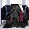 Class of 2025 Graduation Gifts for Her Dabbing Queen Ultra-Soft Micro Flannel Blanket 40x30 inch Throw Blankets for Bedroom Sofa view 4