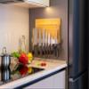 Demi's Home Knife Magnetic Strip & Cutting Board Holder for Wall or Fridge - 16 inch - (Supplies Not Included) - Magnetic Cutting Board & Knife Holder for Fridge or Wall view 4