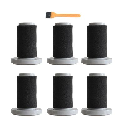 Accessories Replacement Filter. Compatible For Xiaomi Deerma DX700 DX700S. Vacuum Cleaner Cleaning Brush Deep Filter Replacement Accessory Parts(6pcs Filter)