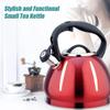3L Stainless Steel Whistling Tea Kettle,Modern Stovetop Top Tea Kettle,Fast Heating,Anti Hot Handle,Gas Induction Cooker Universal Kettle view 2