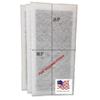 Fast-Shipped-Filters 3 Pack 18x24 Replacement Filter Pads Compatible with Pristine Air Cleaner 18x24 Refill White view 1