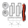 ENOIAMYF Vacuum Cleaner Filter Main Side Brush Main Brush Cover Mop Rags and Stand Replacement Accessories. Compatible for Dreame W10 / W10 Pro, fvgefgfer3 view 1
