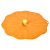 Charles Viancin Silicone Lid - Pumpkin/Fall Theme - Airtight Microwave, Oven, Stovetop, and Dishwasher Safe Pan or Bowl Lid (6 Inch) view 1