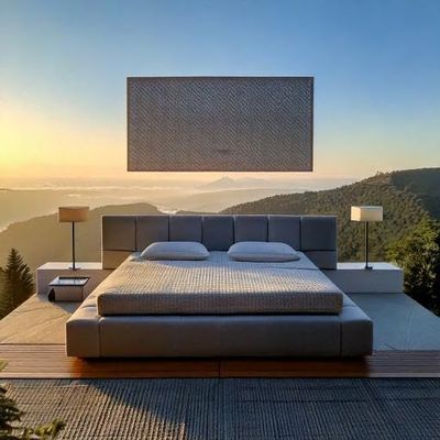 SmartBD Urine & Waterproof Mattress Bedwetting Medium Plush Mattress Double Soft noiseless Vinyl Cover, Pressure Relief & Cooler Sleep Hospital Bed Mattress,rv Camper (10" Thickness, Full)