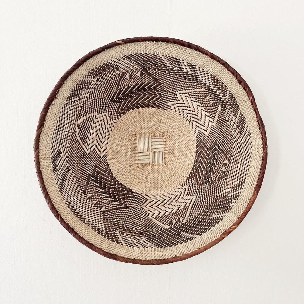 20" Large Binga Basket // Zimbabwe Tonga Basket // #D143