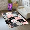 Cat Rug - Cat Rugs Room Decor for Bedroom Living Room Cute Animal Print Carpet for Boys Girls Kids, 2x3 Feet view 1