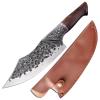 DAXXIN Meat Cleaver,Cleaver Knife, Forged Steel Butcher Knife Handmade Kitchen Meat Cleaver Chinese Chef Slicing Carving Knife for Household(Knife and cover) view 1