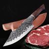 DAXXIN Meat Cleaver,Cleaver Knife, Forged Steel Butcher Knife Handmade Kitchen Meat Cleaver Chinese Chef Slicing Carving Knife for Household(Knife and cover) view 3