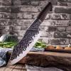 DAXXIN Meat Cleaver,Cleaver Knife, Forged Steel Butcher Knife Handmade Kitchen Meat Cleaver Chinese Chef Slicing Carving Knife for Household(Knife and cover) view 4