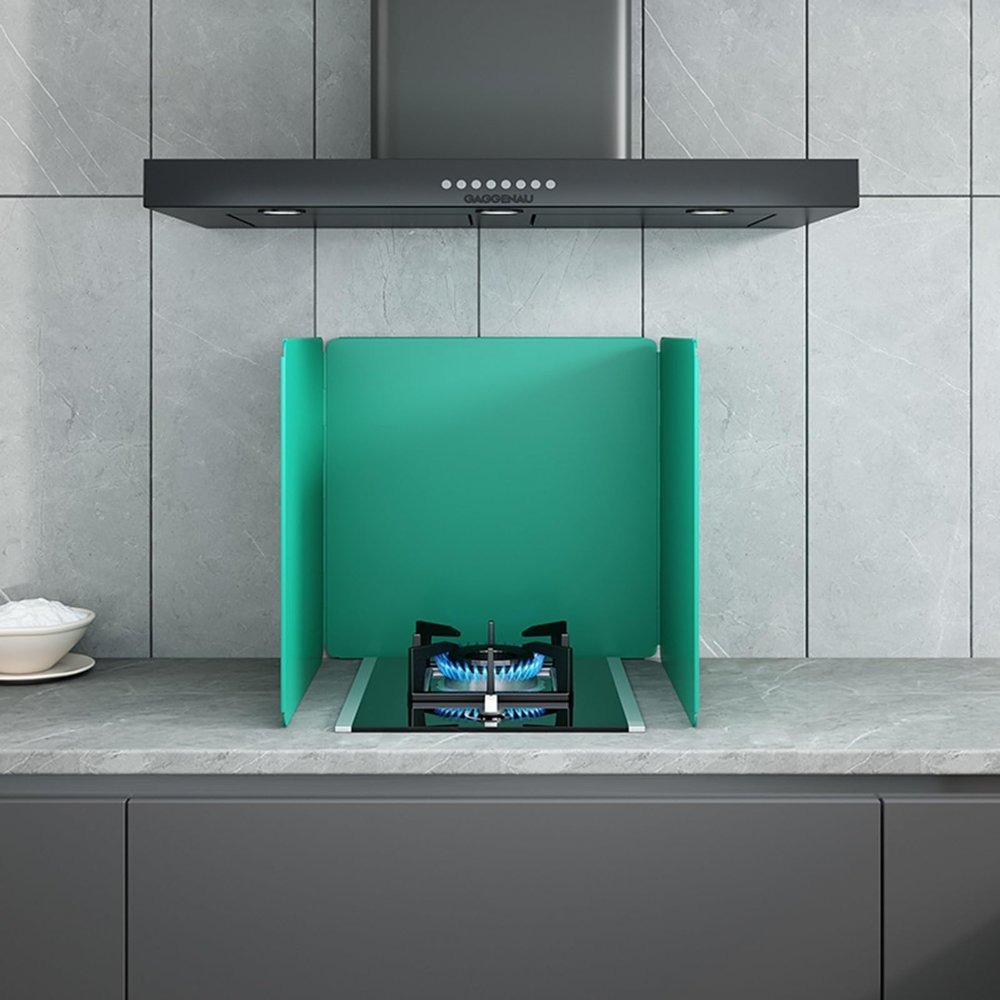 SBCC Household Gas Stove Insulation Board, High Temperature Resistant, Easy to Clean Cooking Splash Guard