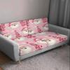 Christmas Sofa Couch Cushion Covers Washable, Removable Stretchable Sectional Couch Covers Slipcovers for L & T Shape Sofa Furniture Protector S Size 1 pc Pink Santa Christmas Tree Winter Snowflake view 3