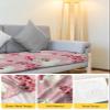 Christmas Sofa Couch Cushion Covers Washable, Removable Stretchable Sectional Couch Covers Slipcovers for L & T Shape Sofa Furniture Protector S Size 1 pc Pink Santa Christmas Tree Winter Snowflake view 4