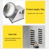 guoyjmm Sugar Coating Machine, Small Commercial Mini Chocolate Panning Machine, Sugar Coating Pan Table Top Small Commercial Mini Chocolate Panning Machine,9 Adjustable Speeds,2-3kg/H,110V view 2