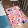 Cat Rug for Bedroom - Cute Cat Rugs Room Decor for Girls Pink Carpet, Lovely Animal Carpet for Living Room, 2x3 Feet view 2