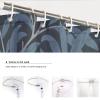 MUKULING William Morris Shower Curtain for Bathroom Pattern of Willow Branches and Leaves Machine Washable Bath Shower Curtain with Hook W72xL96in view 4