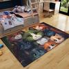 Cat Rug for Bedroom Living Room Cute Cat Rugs Room Decor for Boys Girls Kids Carpet Lovely Animal Print Carpet Floor Mats, 3x4 Feet view 3