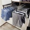 Pull-Out Clothes Hanger Rail for Wardrobe,201 Steel Closet Hanging Rod for Pants/Coat/Scarves,30-60cm Trouser Hanger(400mm/15.7inch) view 2