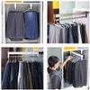 Pull-Out Clothes Hanger Rail for Wardrobe,201 Steel Closet Hanging Rod for Pants/Coat/Scarves,30-60cm Trouser Hanger(400mm/15.7inch) view 3
