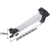 Closet Ceiling-Mounted Pull Out Clothes Hanger Rail,Retractable Coat Racks for Wardrobe(45cm/17.7inch) view 2