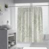 MUKULING Retro Flower Shower Curtains William Morris Vintage Country Boho Marigold Flower Pattern Waterproof Shower Curtain Liners with Hook W48xL72in view 1