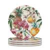 4PCS Drink Coaster Tropical Fruit Pattern Absorbent Coasters Set Coffee Table Coasters for Drink Coffee Cup Beverage Coasters Wine Beer Bar Coasters view 1