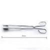 BHYTAF Silicone tongs Metal tongs Cooking Stainless Steel Kitchen Food Tong,Bread Clip, Pastry Clamp, Barbecue Kitchen Tong Pliers view 4