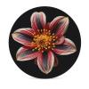 4PCS Drink Coaster Small Brown Flowers Absorbent Coasters Set Coffee Table Coasters for Drink Coffee Cup Beverage Coasters Wine Beer Bar Coasters view 3