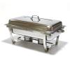 YUJIEE Buffet Server Food Warmer Stainless Steel 2 Tray Chafing Dish Buffet Set Buffet Warmer Server Food Warmer for Hotel Restaurant view 1