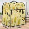 Avocado Stand Mixer Cover Kitchen Dust-Proof Mixer Cover Compatible with 6-8 Quarts Cute Avocado Kitchen Aid Stand Mixer Waterproof Storage Cover with Handle and Pockets view 3