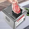 850W Meat Cutter Commercial,Electric Meat Slicer,Shredded Cutting Machine, Automatic Vegetable Cutting Machine,Pork Meat Cutter Slicer,Cutting Machine, Easy to Clean,15mm view 2