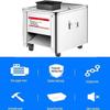 850W Meat Cutter Commercial,Electric Meat Slicer,Shredded Cutting Machine, Automatic Vegetable Cutting Machine,Pork Meat Cutter Slicer,Cutting Machine, Easy to Clean,15mm view 3