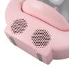 Fish Tank Design Desktop Humidifier Portable Mini Humidifier Multifunctional Innovative Aromatherapy Diffuser with Bluetoothes Speaker for Home Office Desk (White)(Pink) view 3