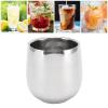 4 PCS Stainless Steel Double Walled Insulated Cups,Handleless Prevent Scalding Curved Mug, Coffee Cup Tea Cup Chilling Beer Glasses for Travel, Outdoor, Camping Everyday 200ml view 2