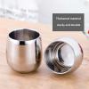 4 PCS Stainless Steel Double Walled Insulated Cups,Handleless Prevent Scalding Curved Mug, Coffee Cup Tea Cup Chilling Beer Glasses for Travel, Outdoor, Camping Everyday 200ml view 4
