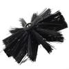 Chimney Cleaning Brush, Dryer Vent Cleaning Brush Nylon Bristle Head Chimney Lint Remover for Cleaning Dryer Ducts, Chimney Pipes(150mm) view 1