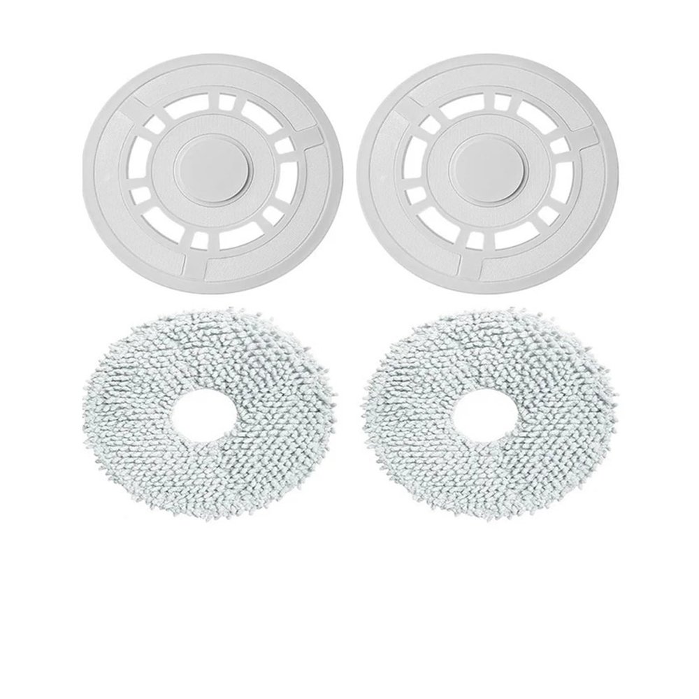 liangxiaous Compatible for Xiaomi Robot Vacuum X10+ Plus B101GL Main Side Brush Mop Cloth Holder Hepa Filter Dust Bag Spare Kit Part Accessories(N)