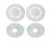 liangxiaous Compatible for Xiaomi Robot Vacuum X10+ Plus B101GL Main Side Brush Mop Cloth Holder Hepa Filter Dust Bag Spare Kit Part Accessories(N) view 1