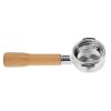 Coffee Portafilter 58mm Bottomless Filter Aluminum Alloy Handle Wood for Expobar Rocket Faema Wega EM19M2 Gemilai Casadio Ascaso Sanremo La Cimbali Bezzera Royal (C1 Beech) view 2