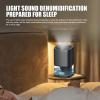 YUJIEE 1L Tank Small Dehumidifiers, Electric Dehumidifier Silent Design, Healthy Environment, Colorful Night Light with Portable Coverage view 2