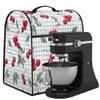 Cherry Polka Dots Stand Mixer Cover Kitchen Dust-Proof Mixer Cover Compatible with 6-8 Quarts Kitchen Aid Stand Mixer Waterproof Storage Cover with Handle and Pockets view 2